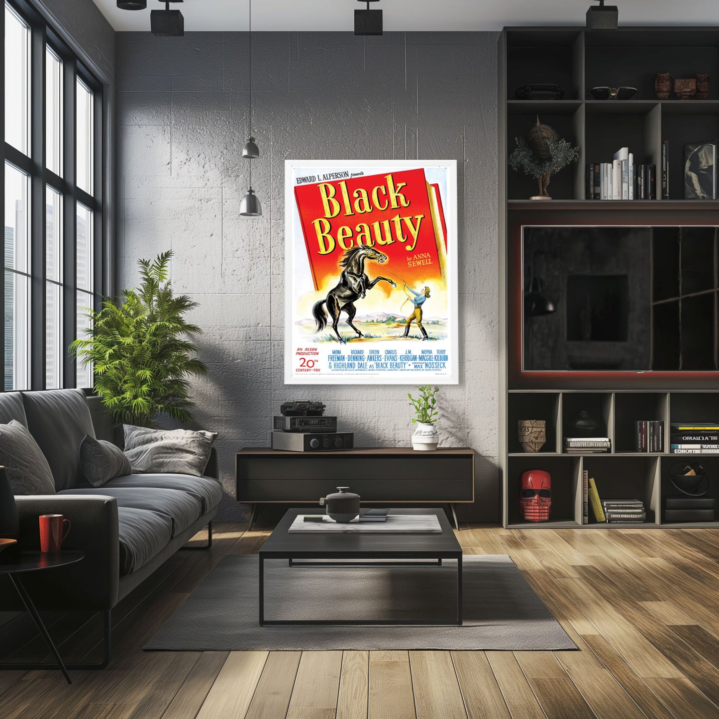 "Black Beauty" (1946) Framed Movie Poster