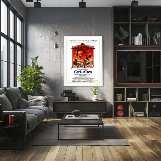 "Circle Of Iron" (1979) Framed Movie Poster