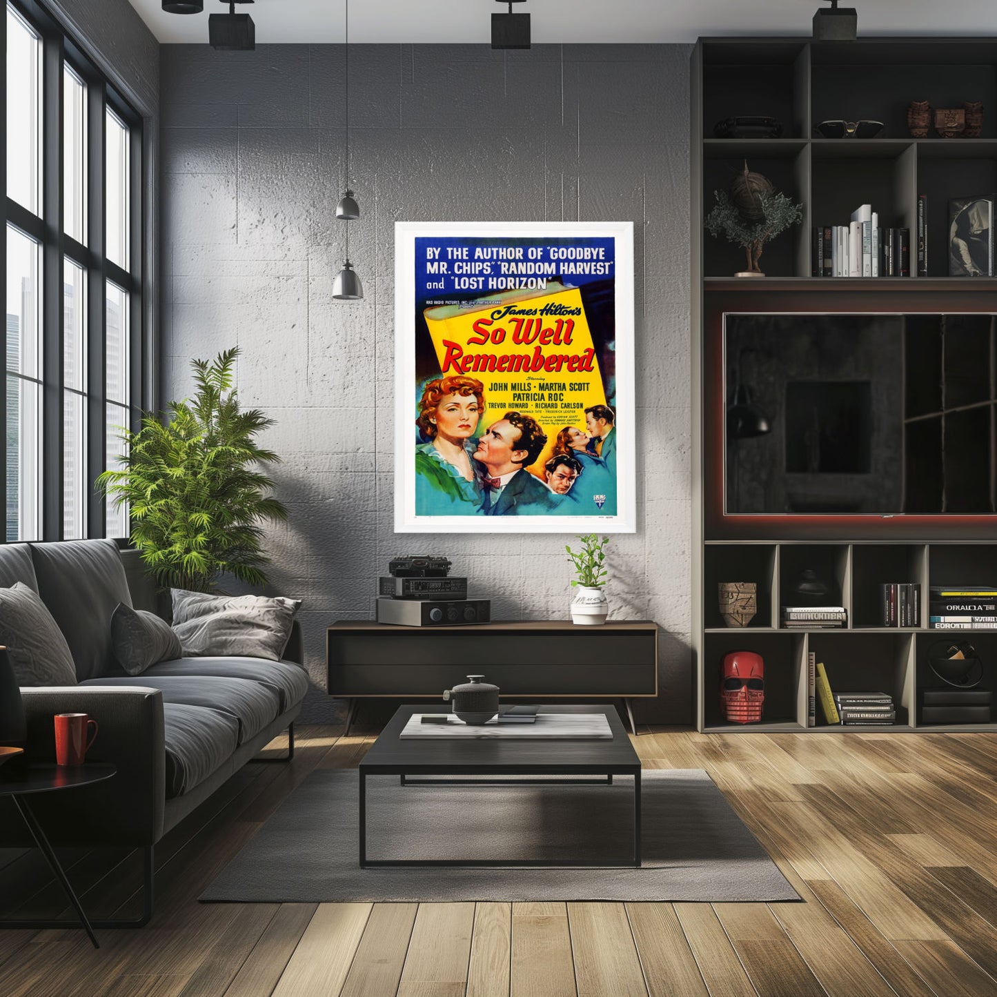 "So Well Remembered" (1947) Framed Movie Poster