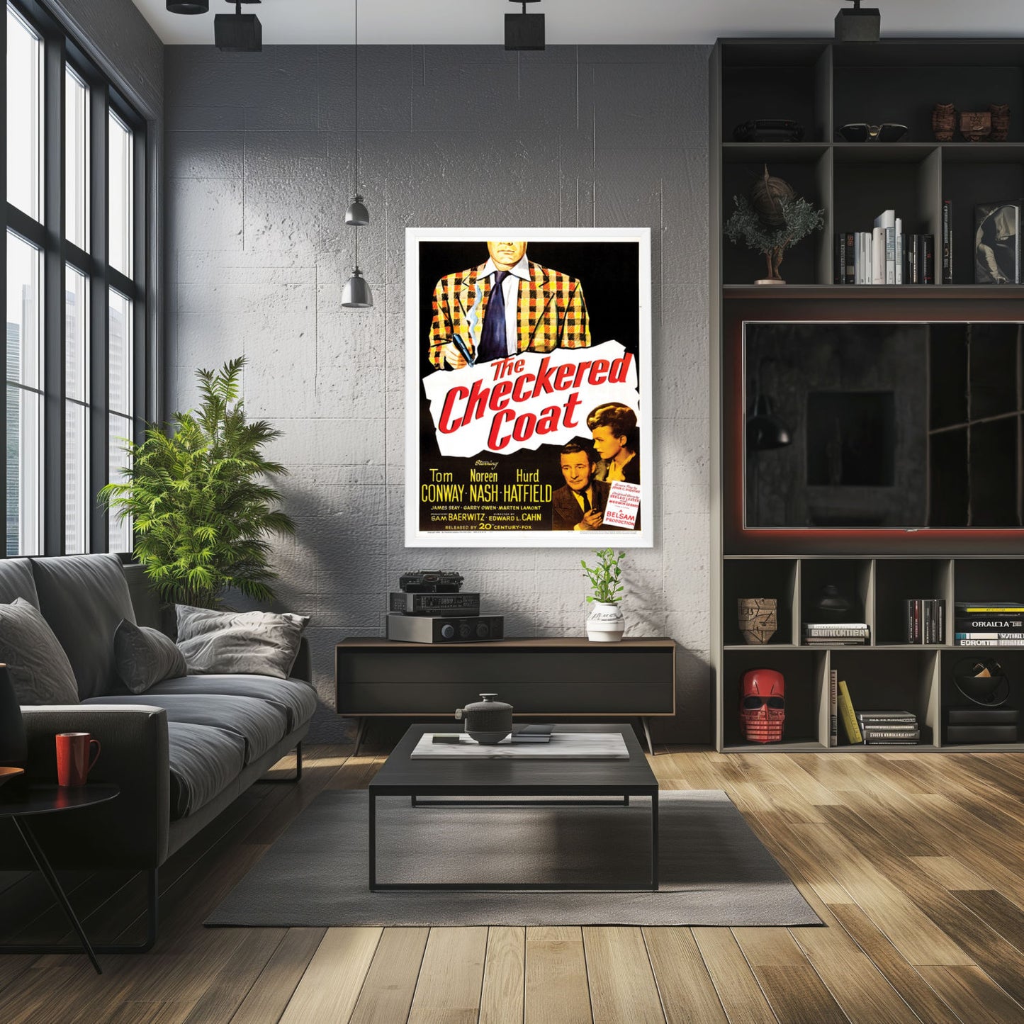 "Checkered Coat" (1948) Framed Movie Poster
