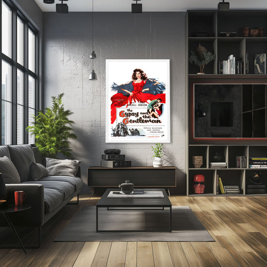 "Gypsy And The Gentleman" (1958) Framed Movie Poster