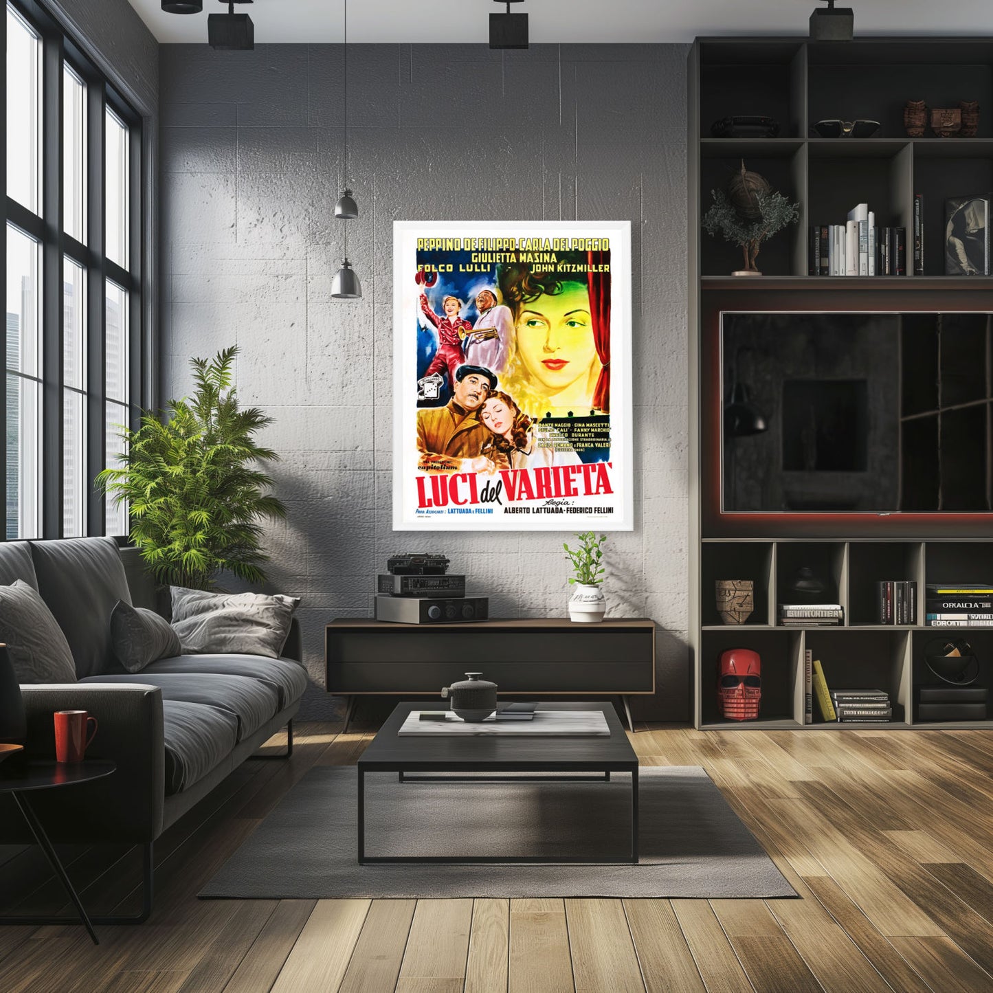 "Variety Lights" (1950) Framed Movie Poster