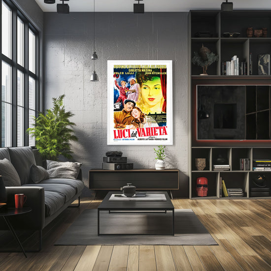 "Variety Lights" (1950) Framed Movie Poster