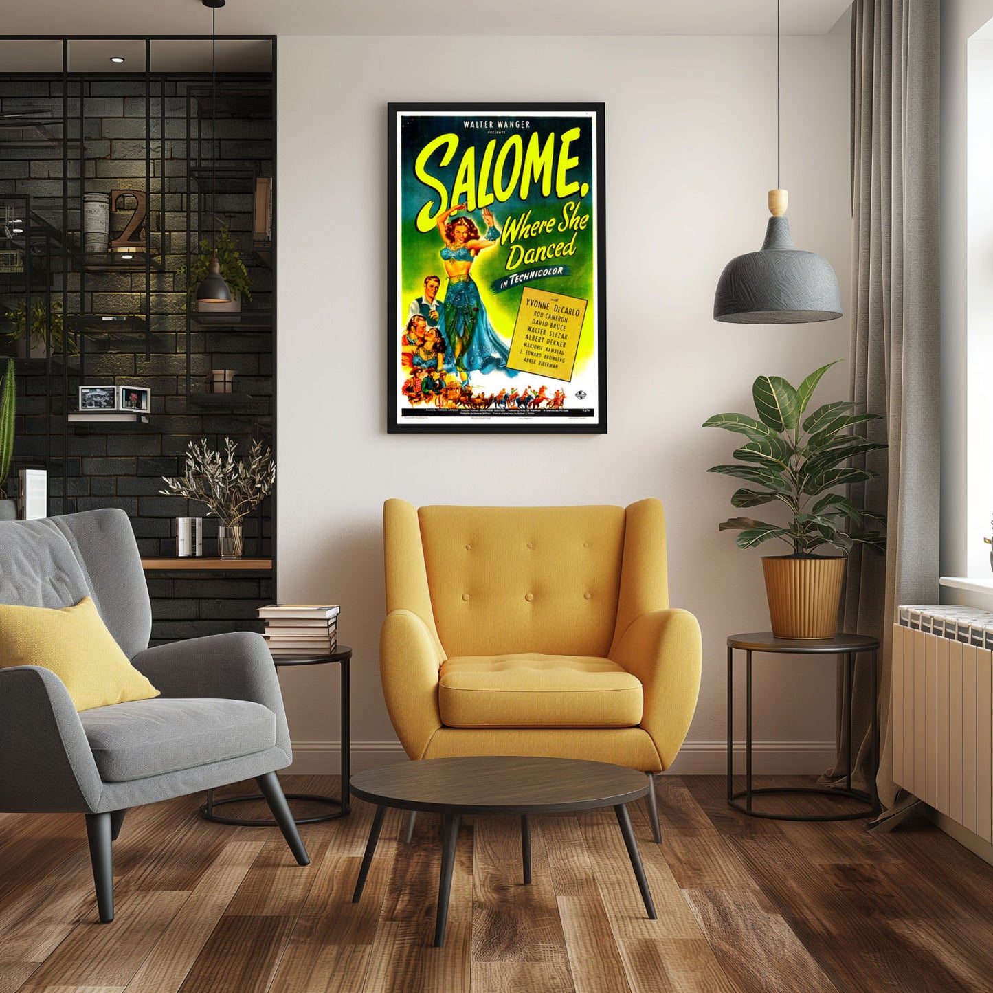 "Salome Where She Danced" (1945) Framed Movie Poster