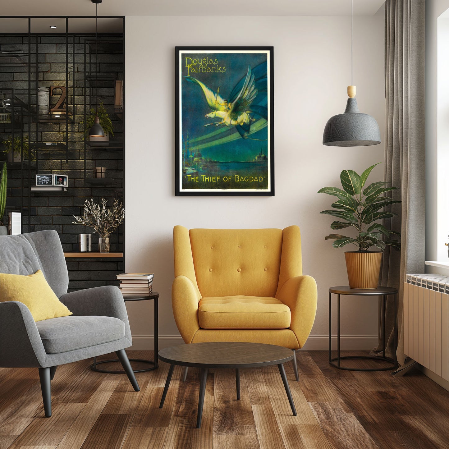 "Thief Of Bagdad" (1924) Framed Movie Poster