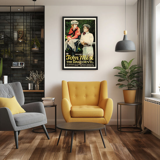 "Daredevil" (1920) Framed Movie Poster