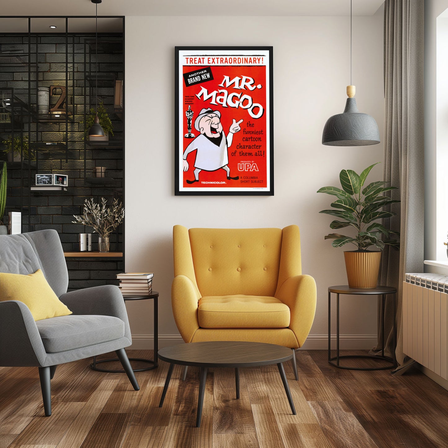 "Mr. Magoo" Framed Movie Poster