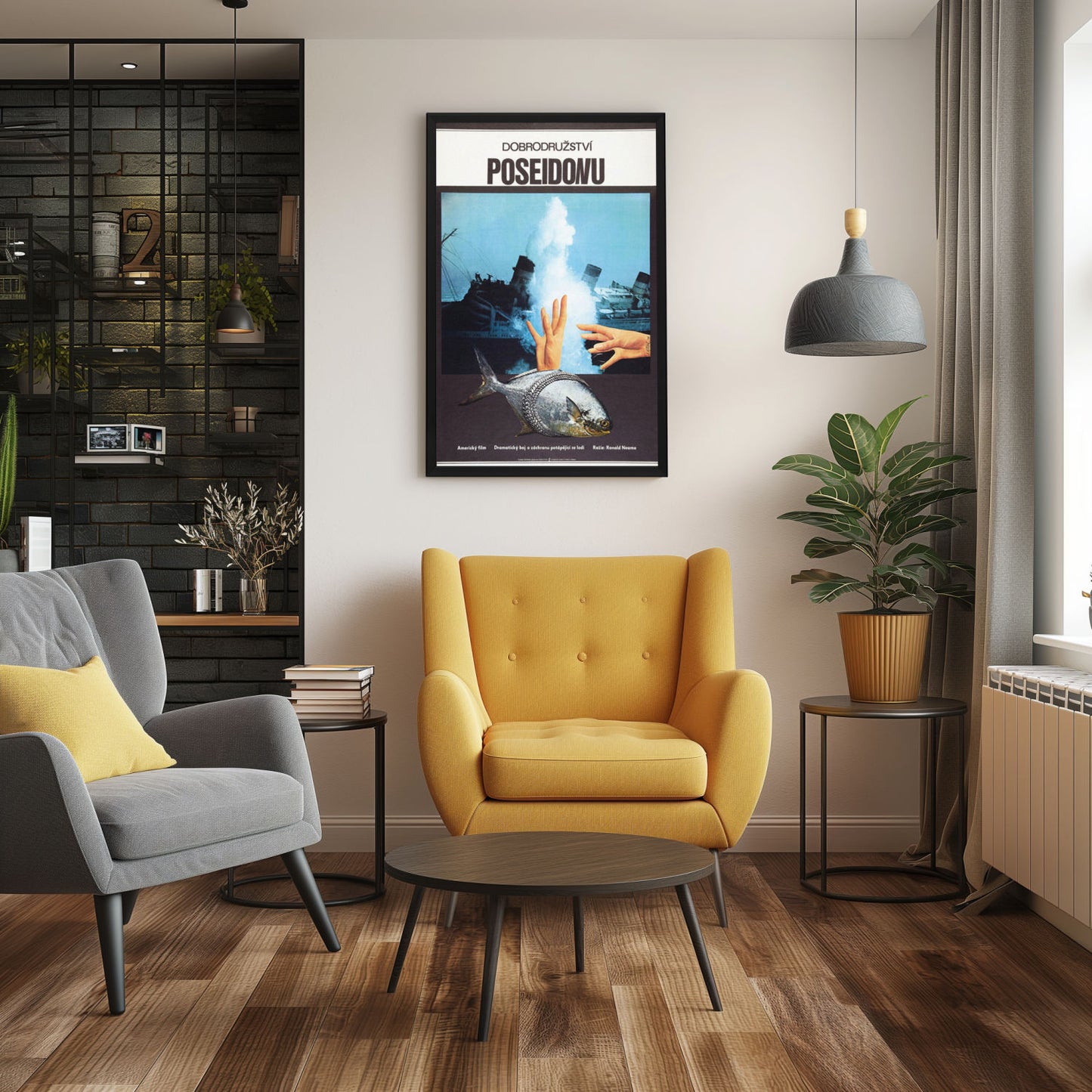 "Poseidon Adventure" (1972) Framed Movie Poster