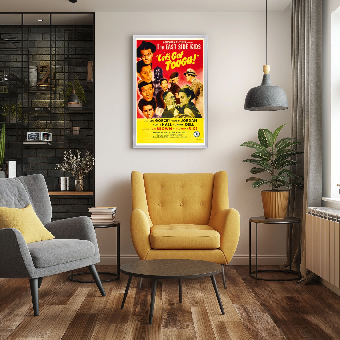 "Let's Get Tough!" (1942) Framed Movie Poster