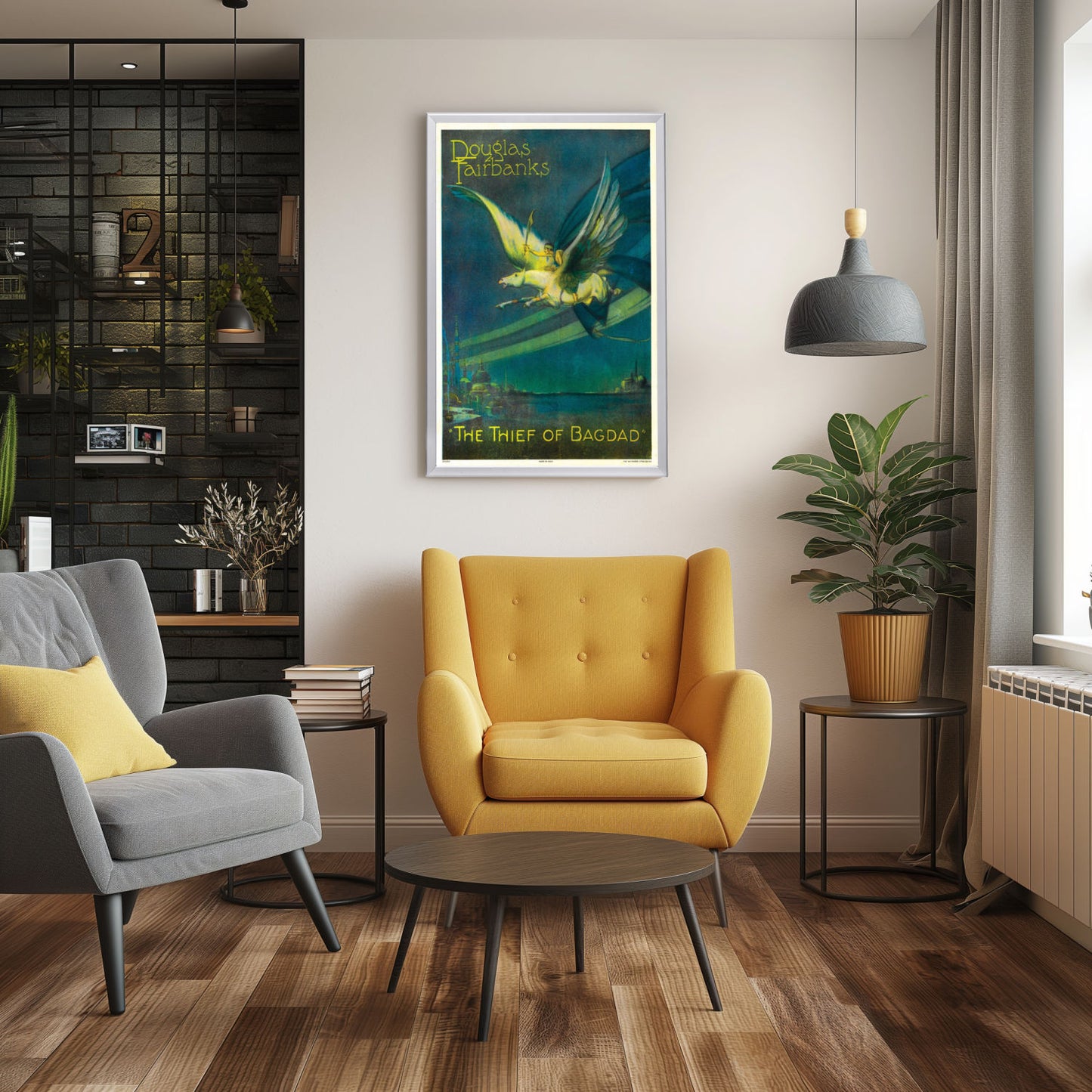 "Thief Of Bagdad" (1924) Framed Movie Poster