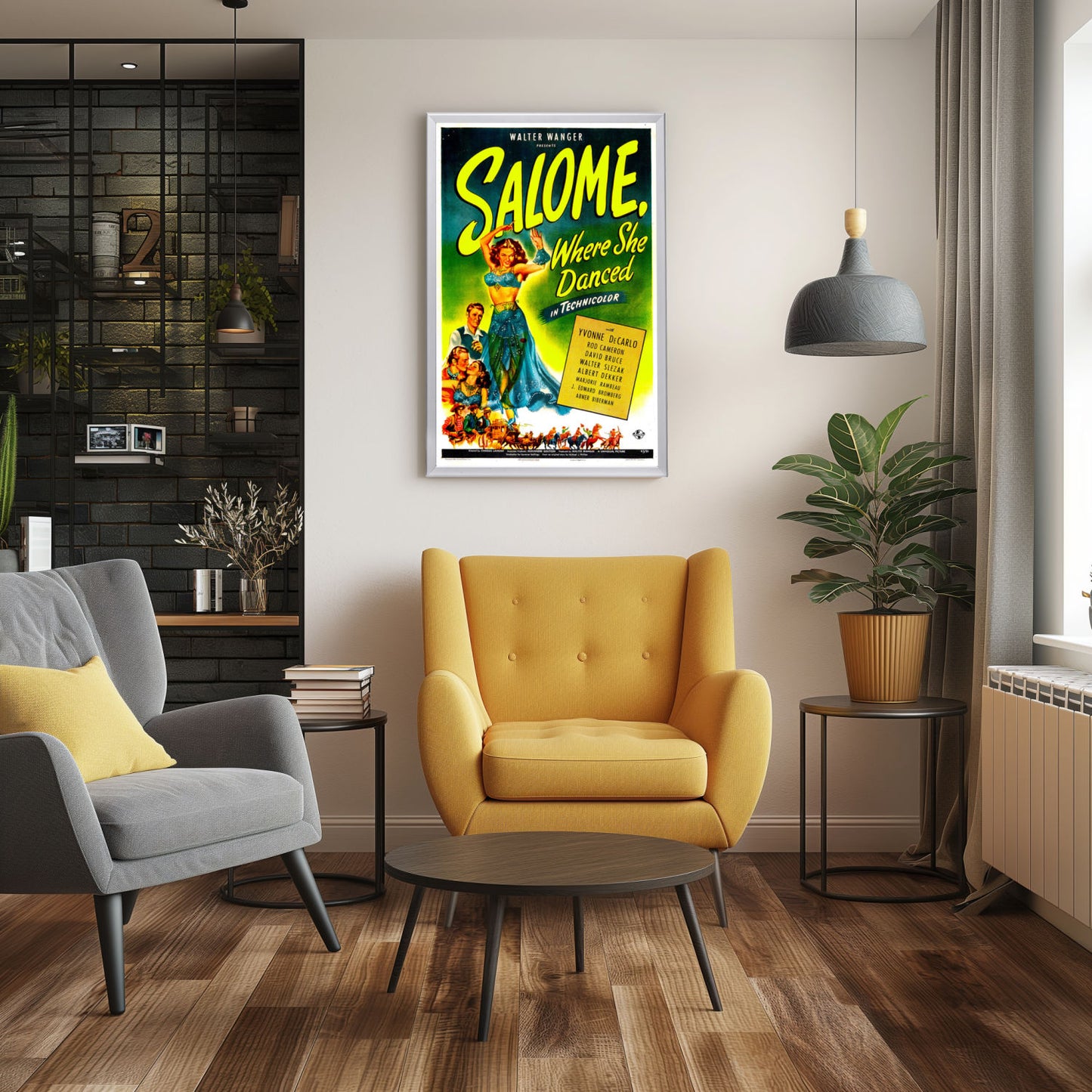 "Salome Where She Danced" (1945) Framed Movie Poster