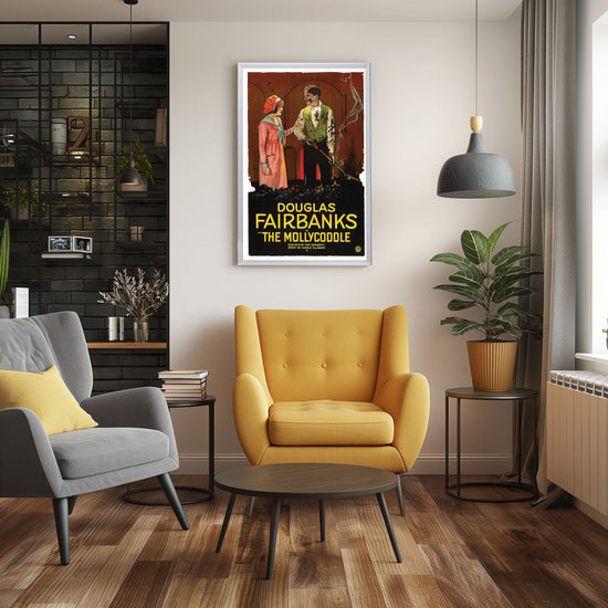 "Mollycoddle" (1920) Framed Movie Poster