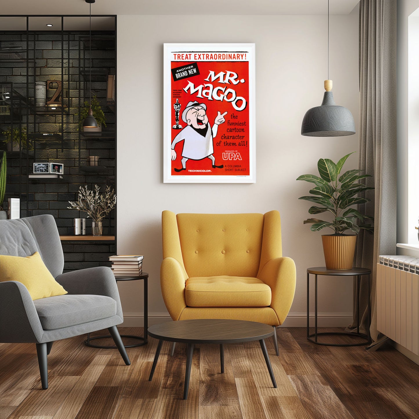 "Mr. Magoo" Framed Movie Poster