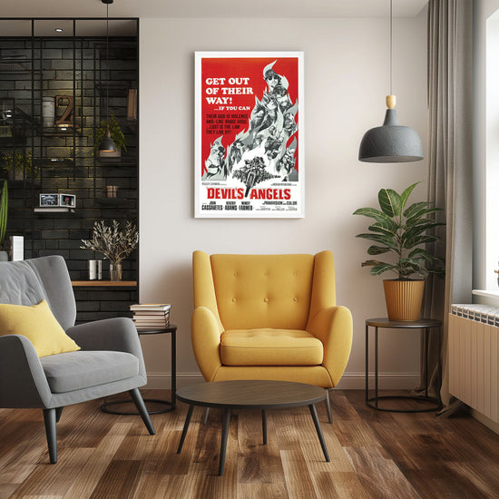 "Devil's Angels" (1967) Framed Movie Poster