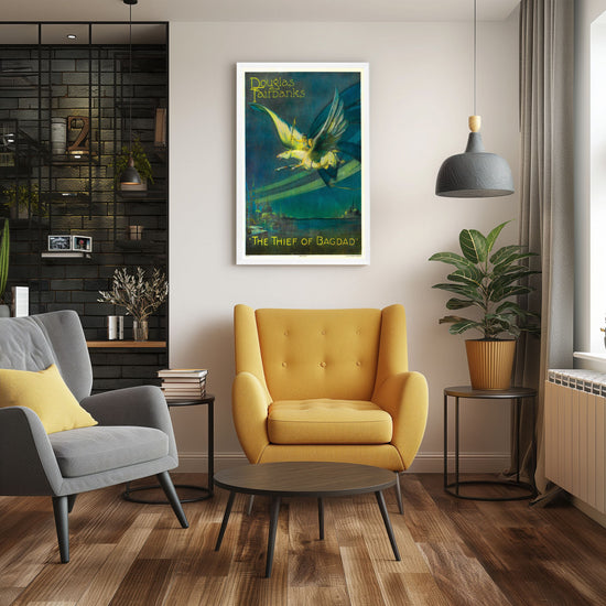 "Thief Of Bagdad" (1924) Framed Movie Poster