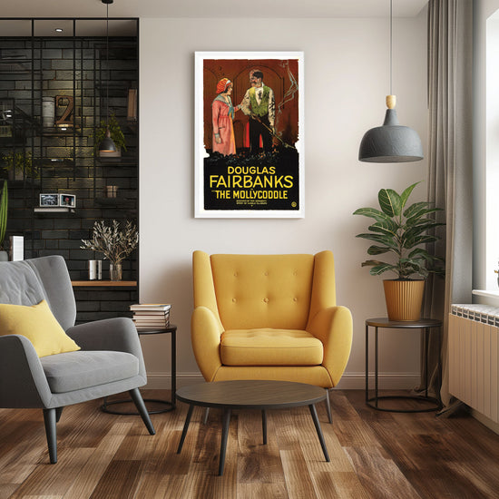 "Mollycoddle" (1920) Framed Movie Poster