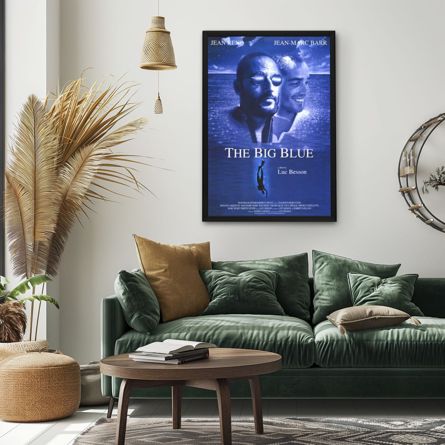 "Big Blue" (1988) Framed Movie Poster