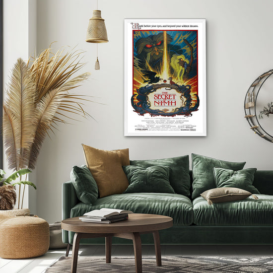 "Secret of NIMH" (1982) Framed Movie Poster