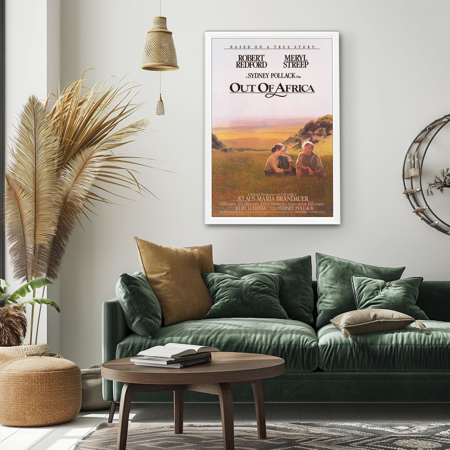 "Out Of Africa" (1985) Framed Movie Poster