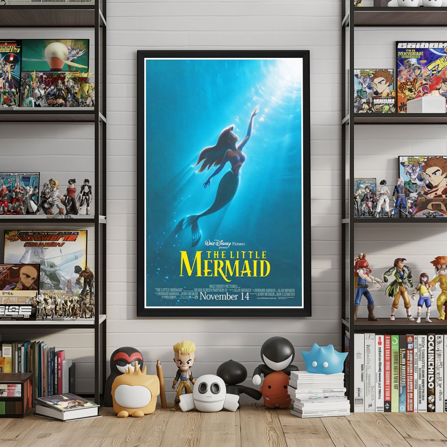 "Little Mermaid" Framed Movie Poster