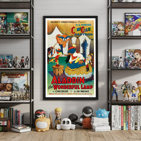 "Aladdin And The Wonderful Lamp" (1934) Framed Movie Poster