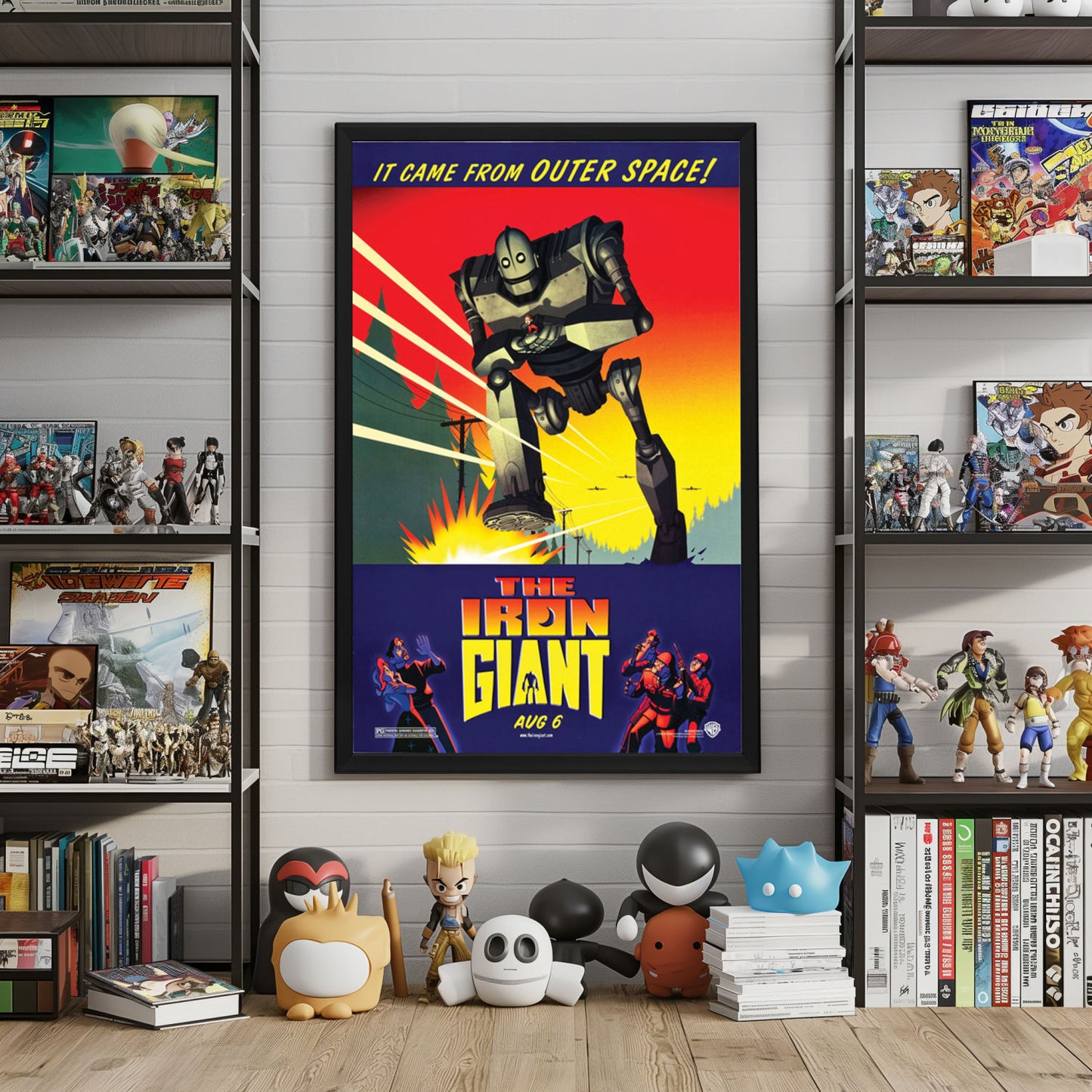 "Iron Giant" (1999) Framed Movie Poster