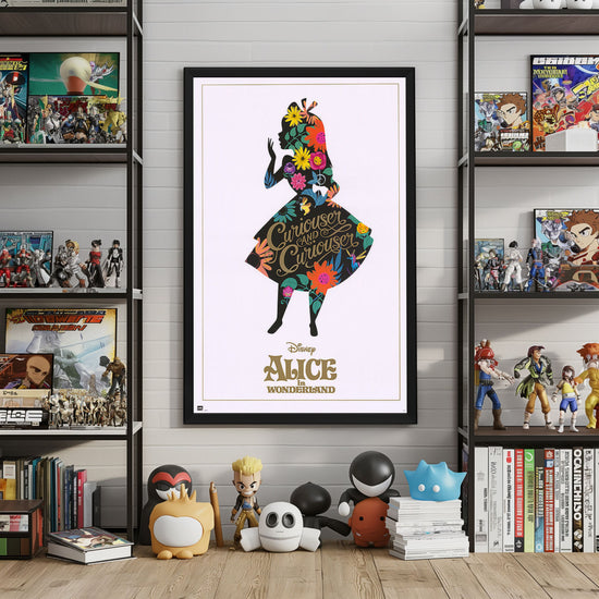 "Alice in Wonderland" (1951) Framed Movie Poster