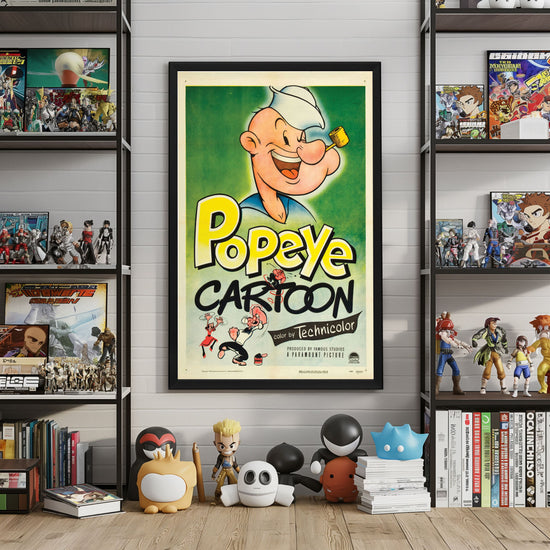 "Popeye" (1933) Framed Movie Poster