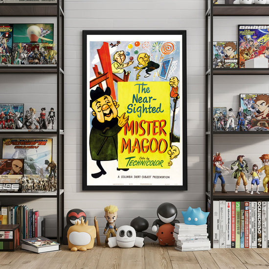 "Nearsighted Mister Magoo" (1960) Framed Movie Poster