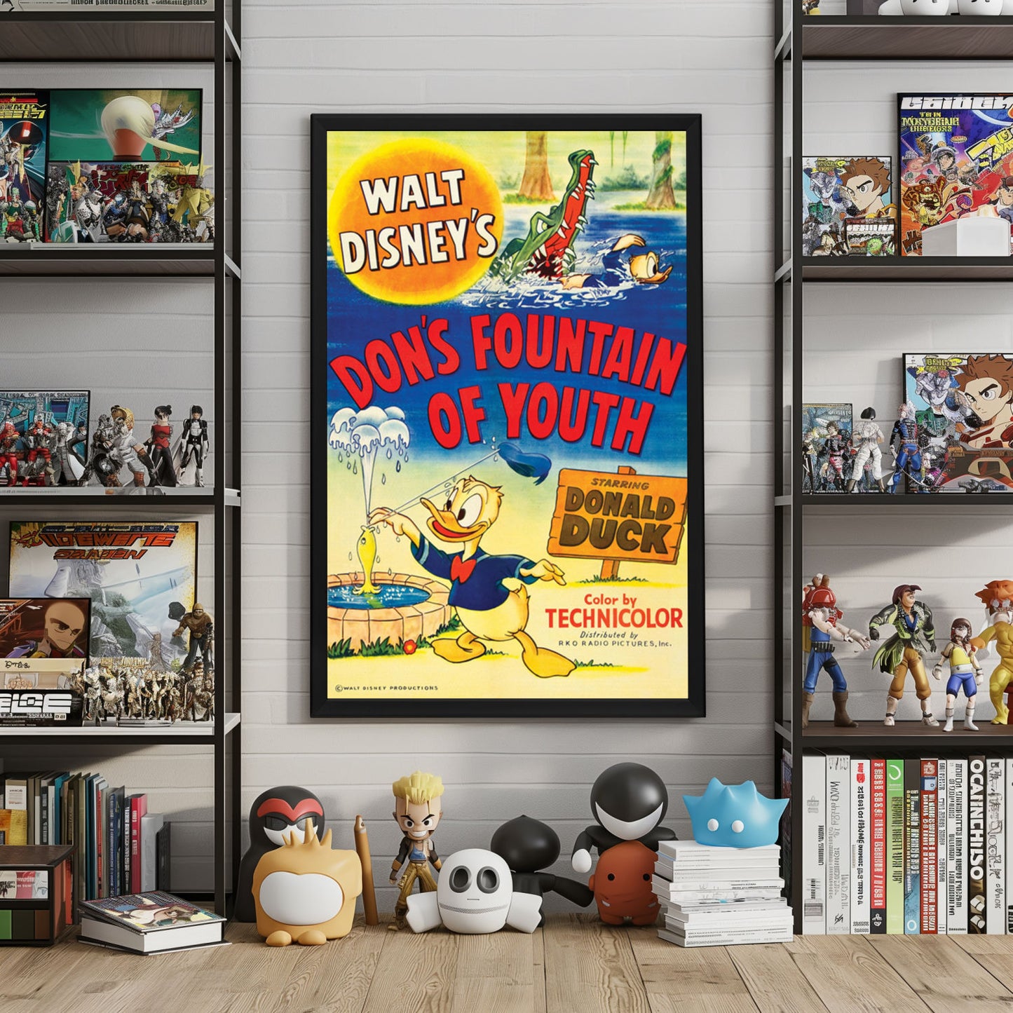 "Don's Fountain Of Youth" (1953) Framed Movie Poster