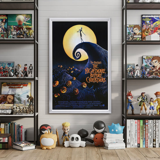 "Nightmare Before Christmas" (1993) Framed Movie Poster