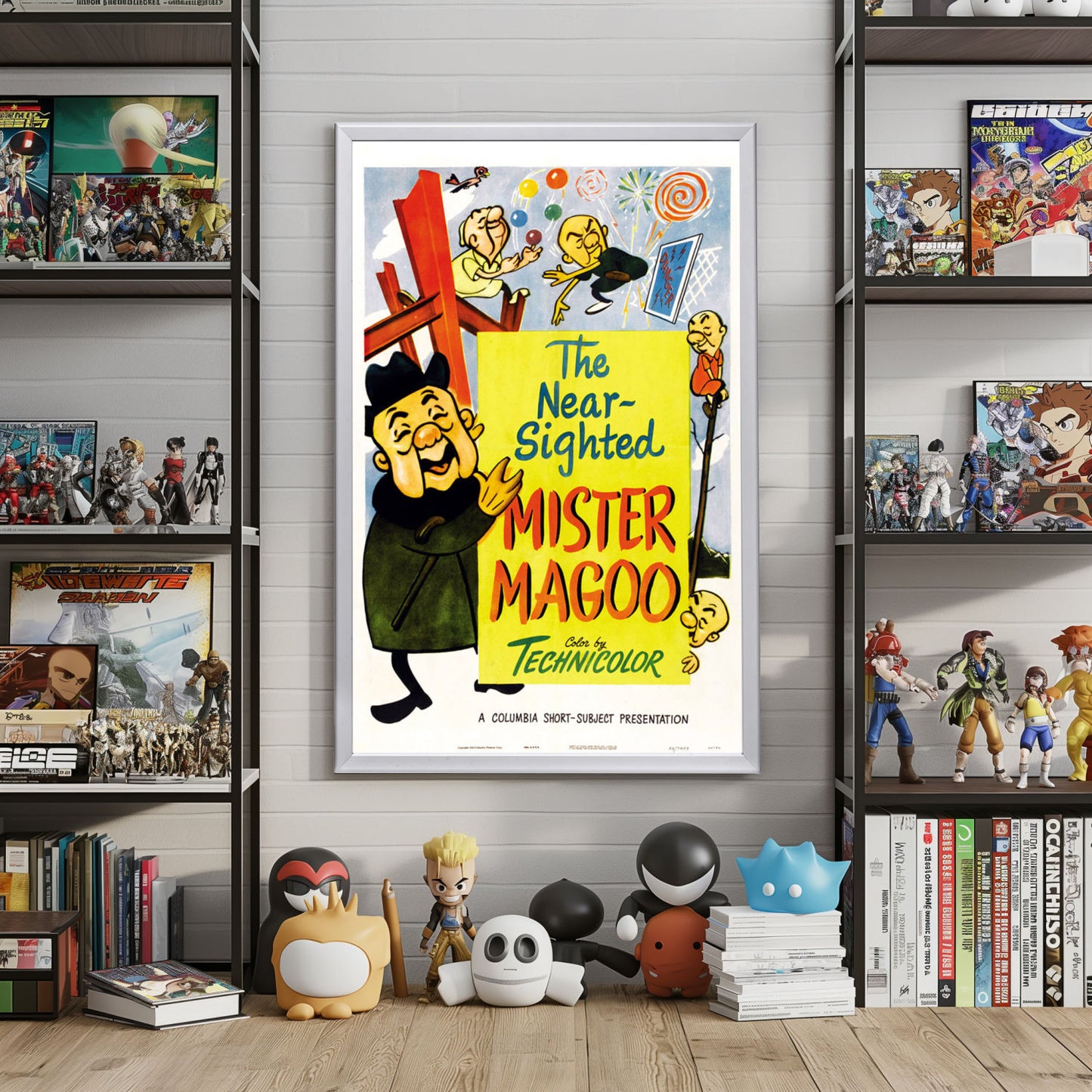"Nearsighted Mister Magoo" (1960) Framed Movie Poster