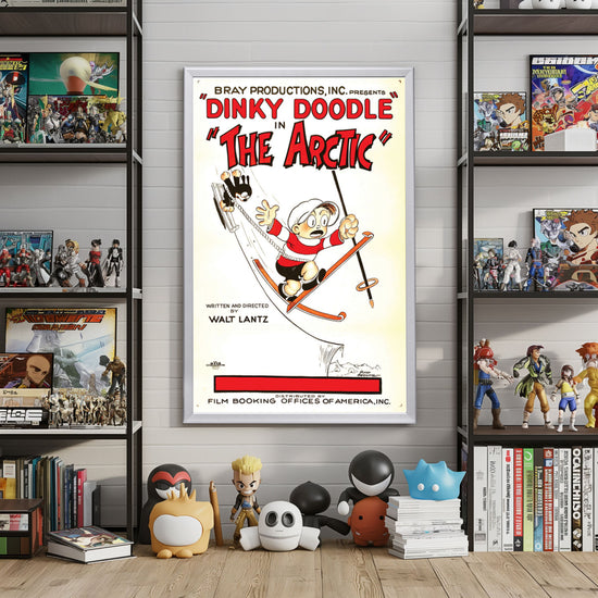 "Dinky Doodle In The Arctic" (1926) Framed Movie Poster