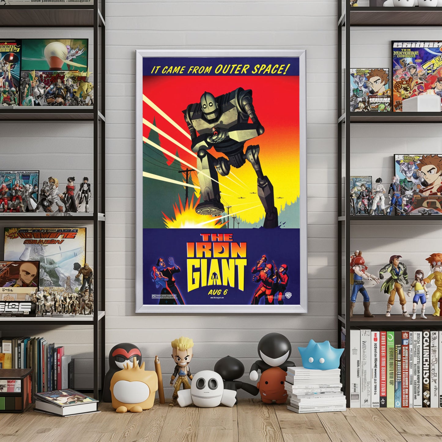 "Iron Giant" (1999) Framed Movie Poster