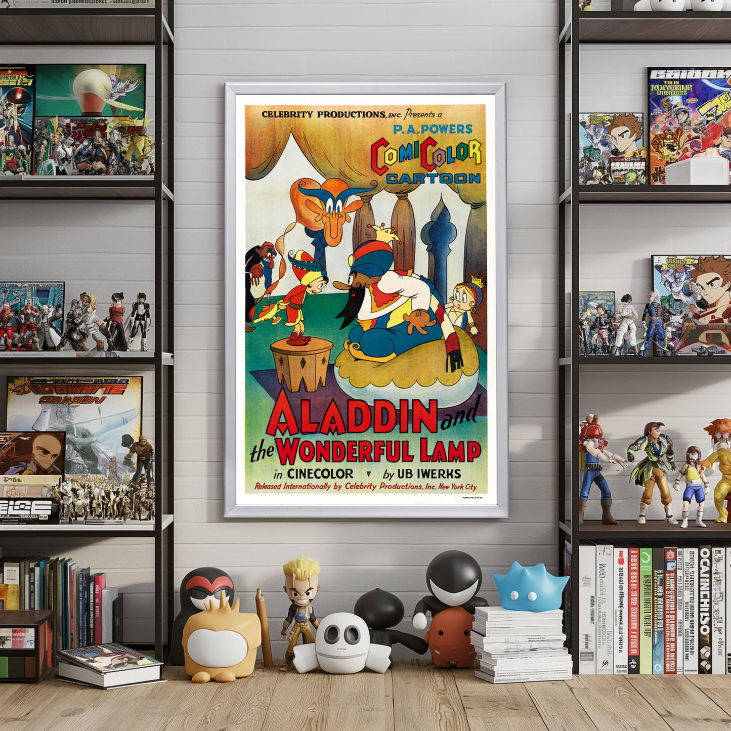 "Aladdin And The Wonderful Lamp" (1934) Framed Movie Poster