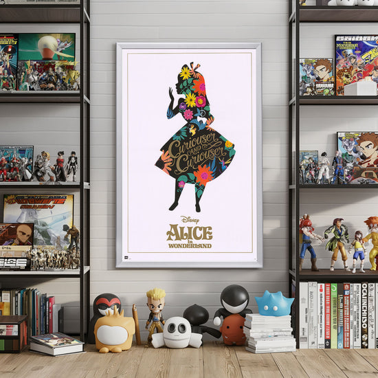 "Alice in Wonderland" (1951) Framed Movie Poster