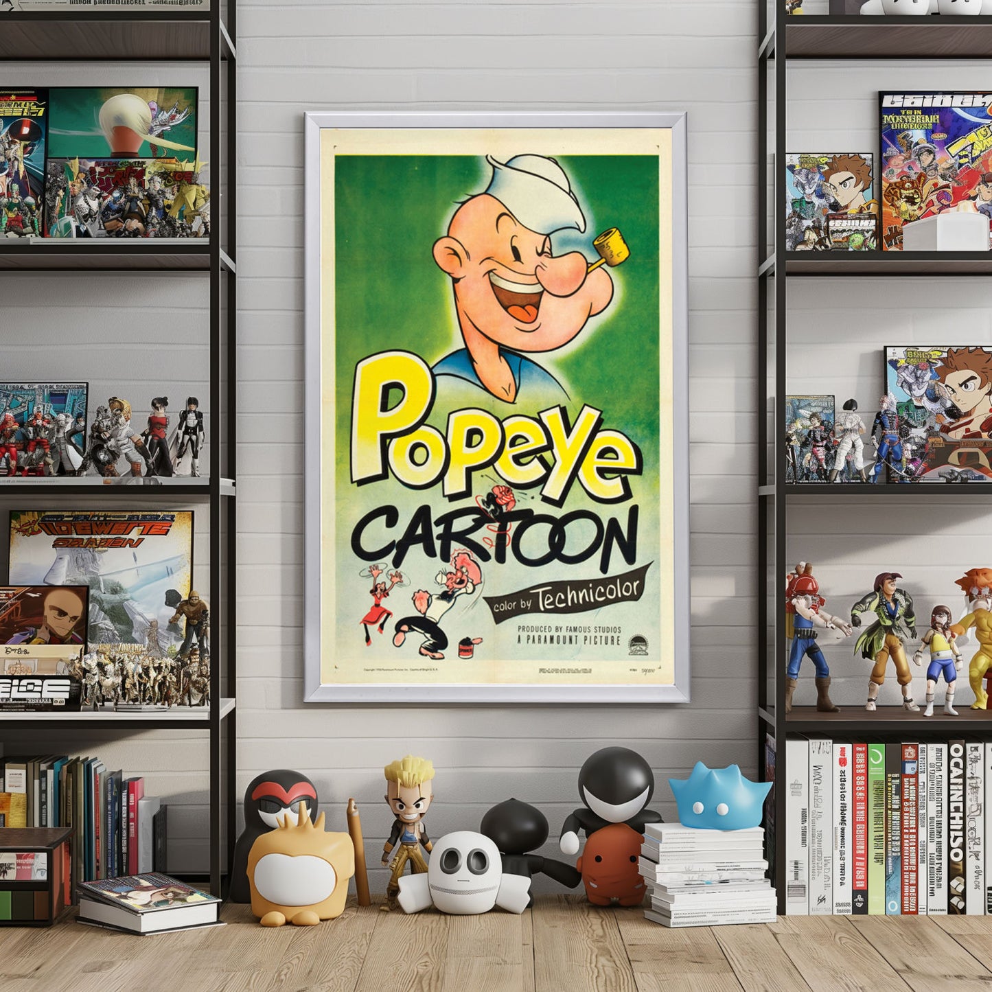 "Popeye" (1933) Framed Movie Poster