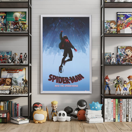 "Spider-Man: Into the Spider-Verse" (2018) Framed Movie Poster