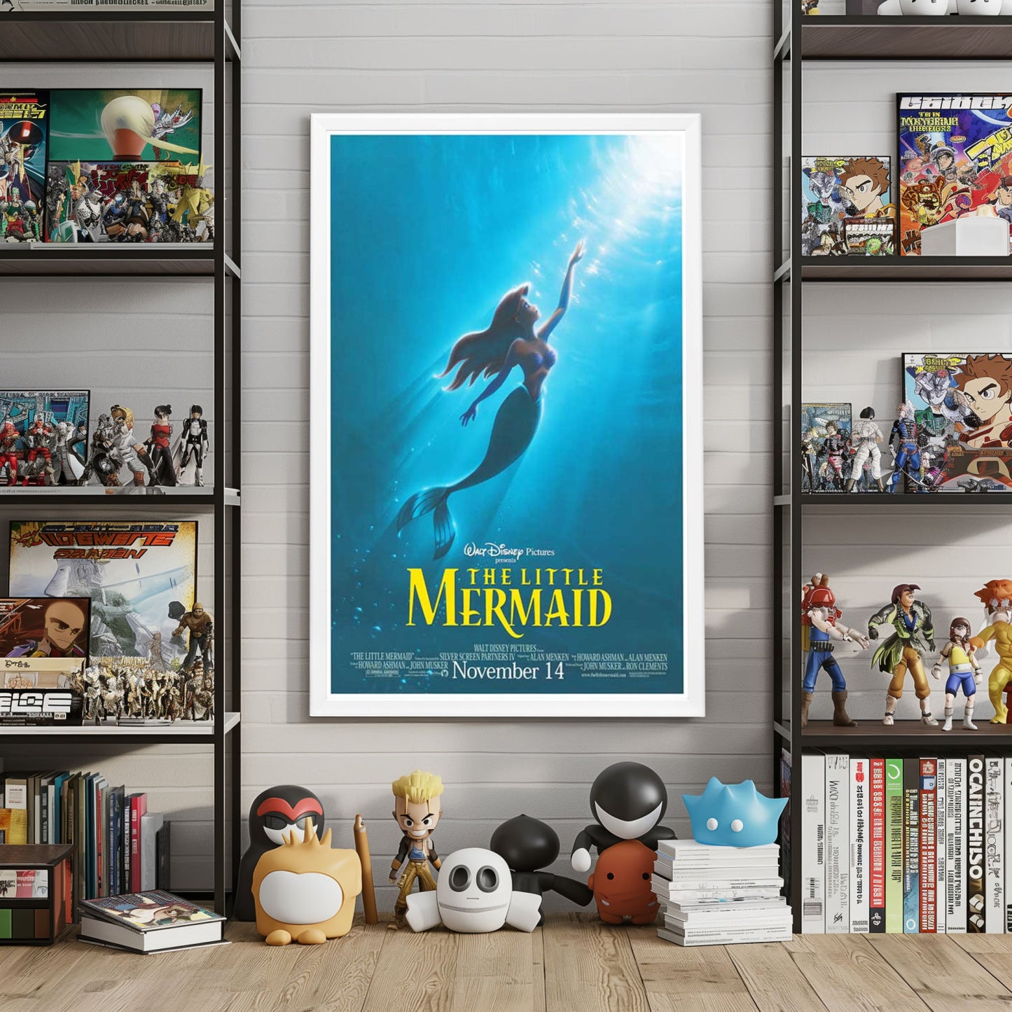 "Little Mermaid" Framed Movie Poster