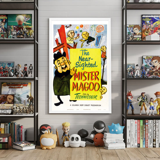 "Nearsighted Mister Magoo" (1960) Framed Movie Poster