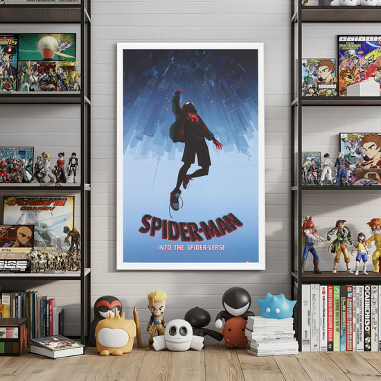 "Spider-Man: Into the Spider-Verse" (2018) Framed Movie Poster