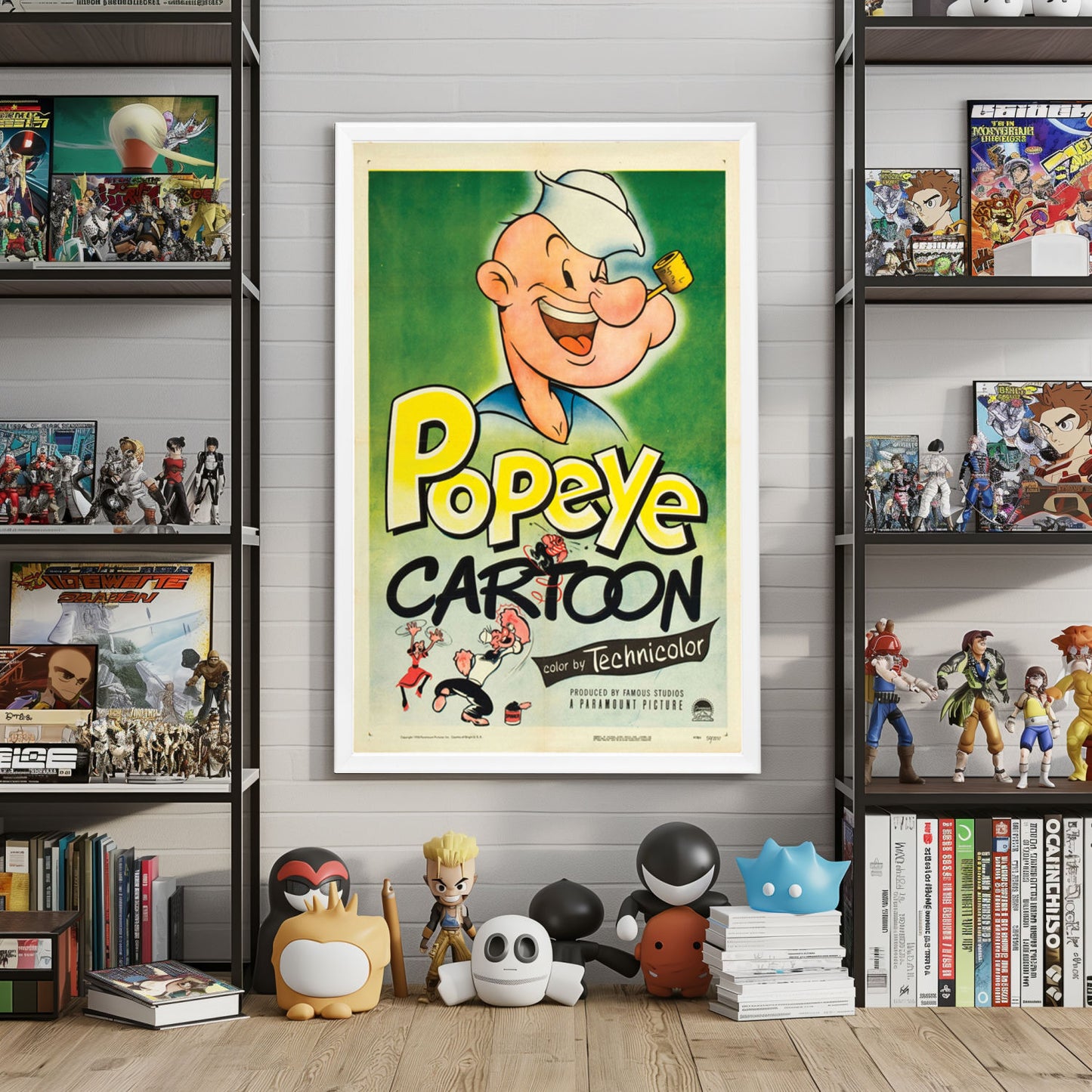 "Popeye" (1933) Framed Movie Poster