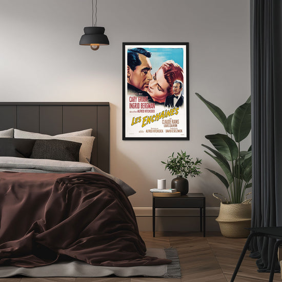 "Notorious (French)" (1946) Framed Movie Poster