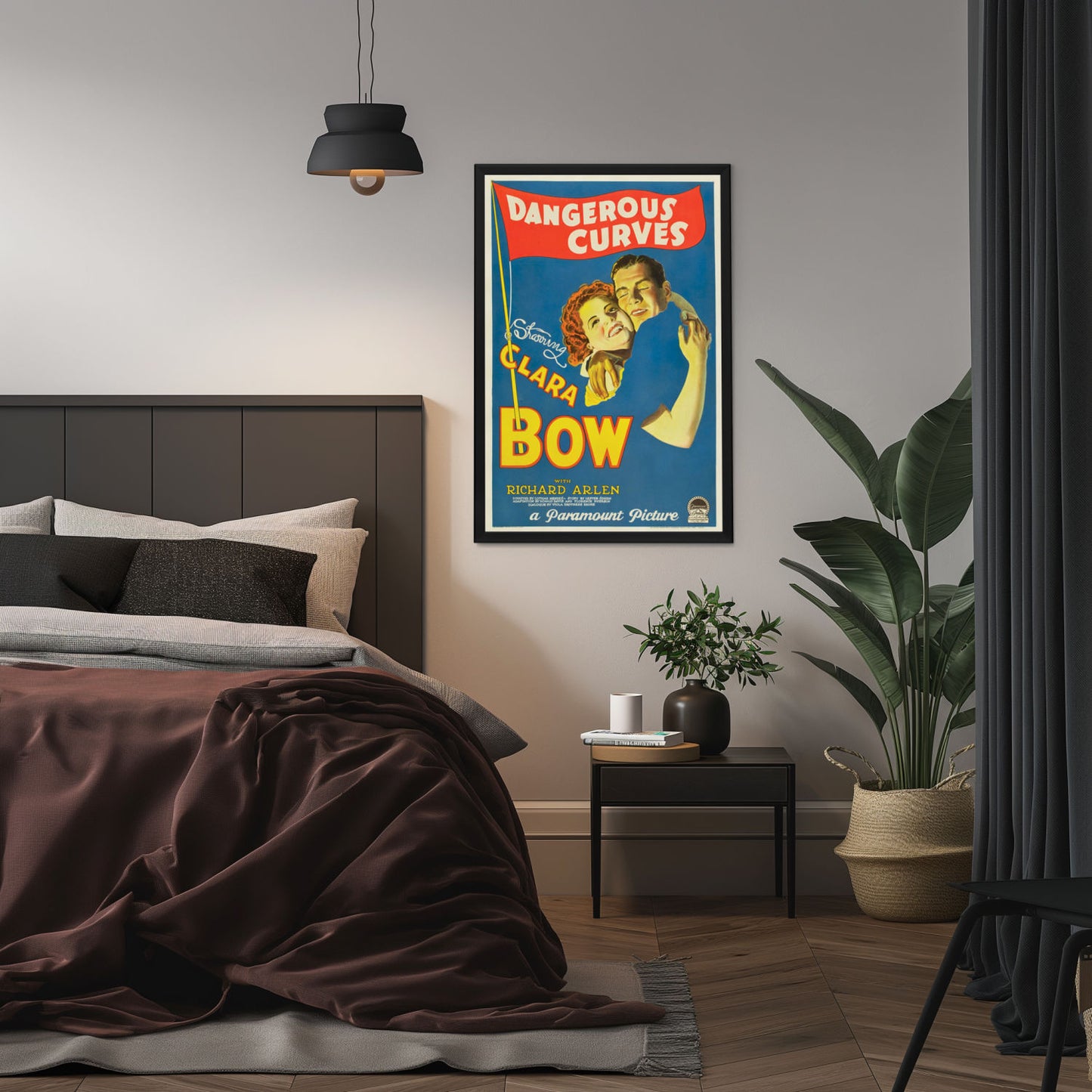 "Dangerous Curves" (1929) Framed Movie Poster