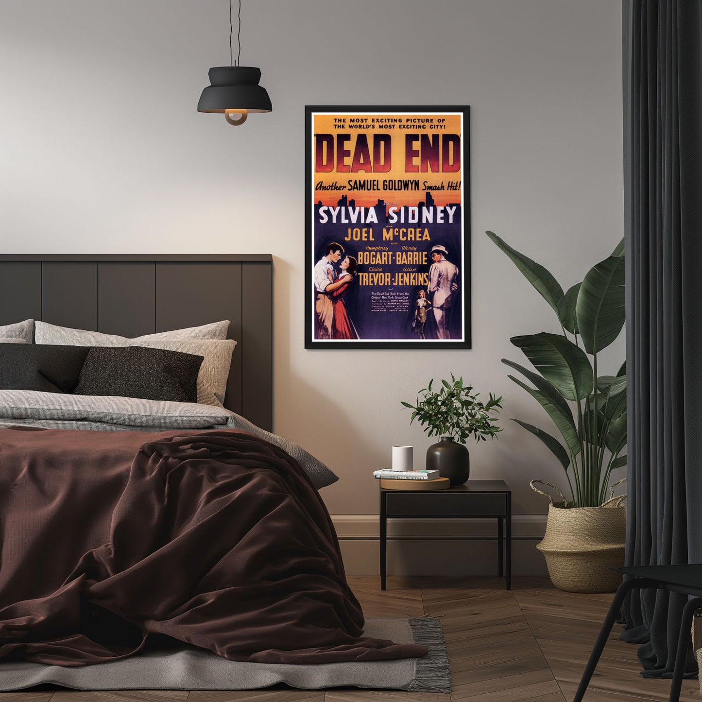 "Dead End" (1937) Framed Movie Poster