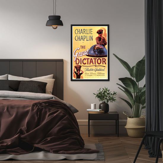 "Great Dictator" (1940) Framed Movie Poster