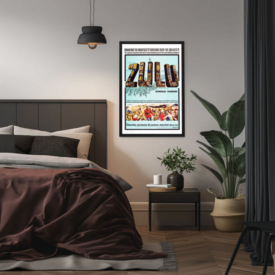 "Zulu" (1964) Framed Movie Poster