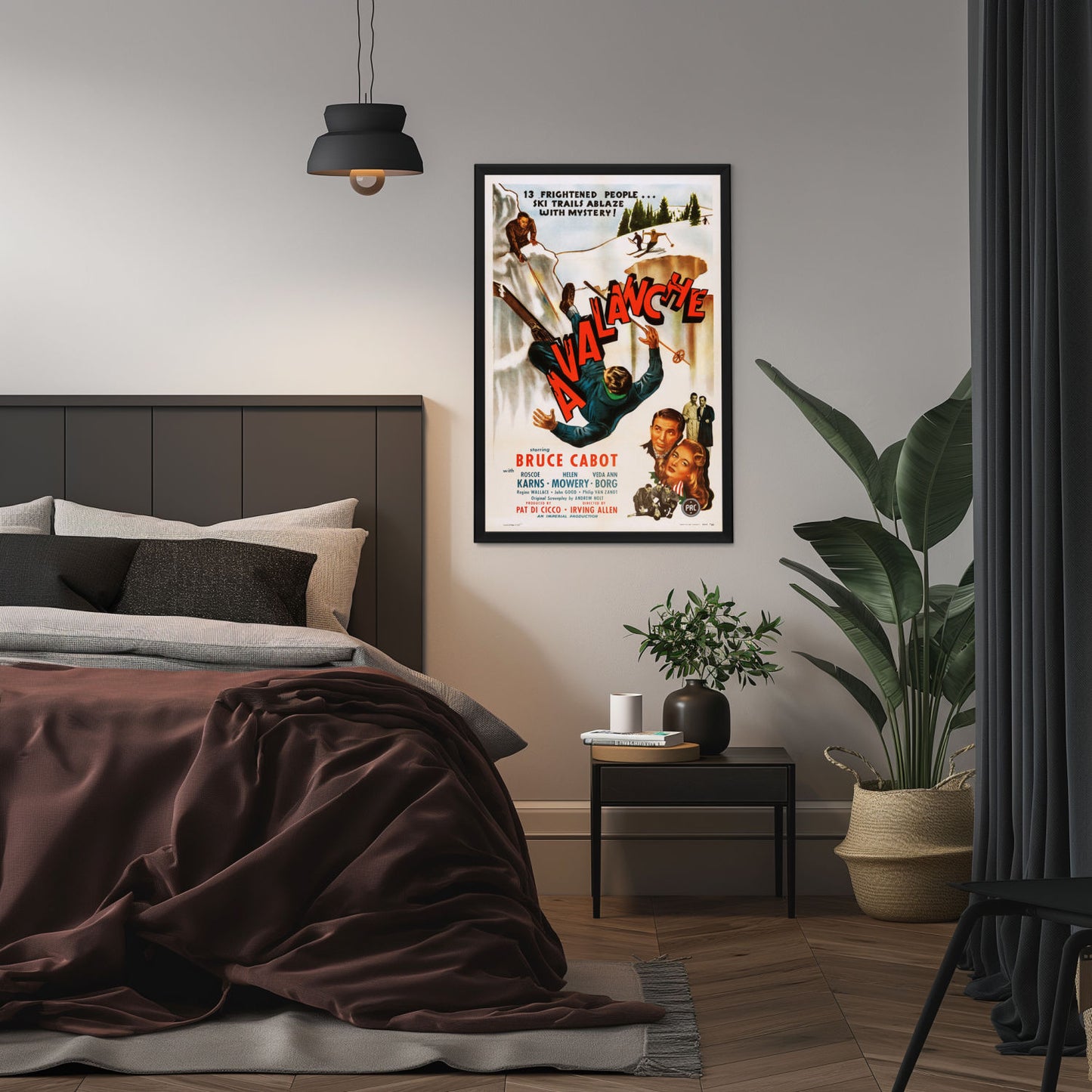 "Avalanche" (1978) Framed Movie Poster