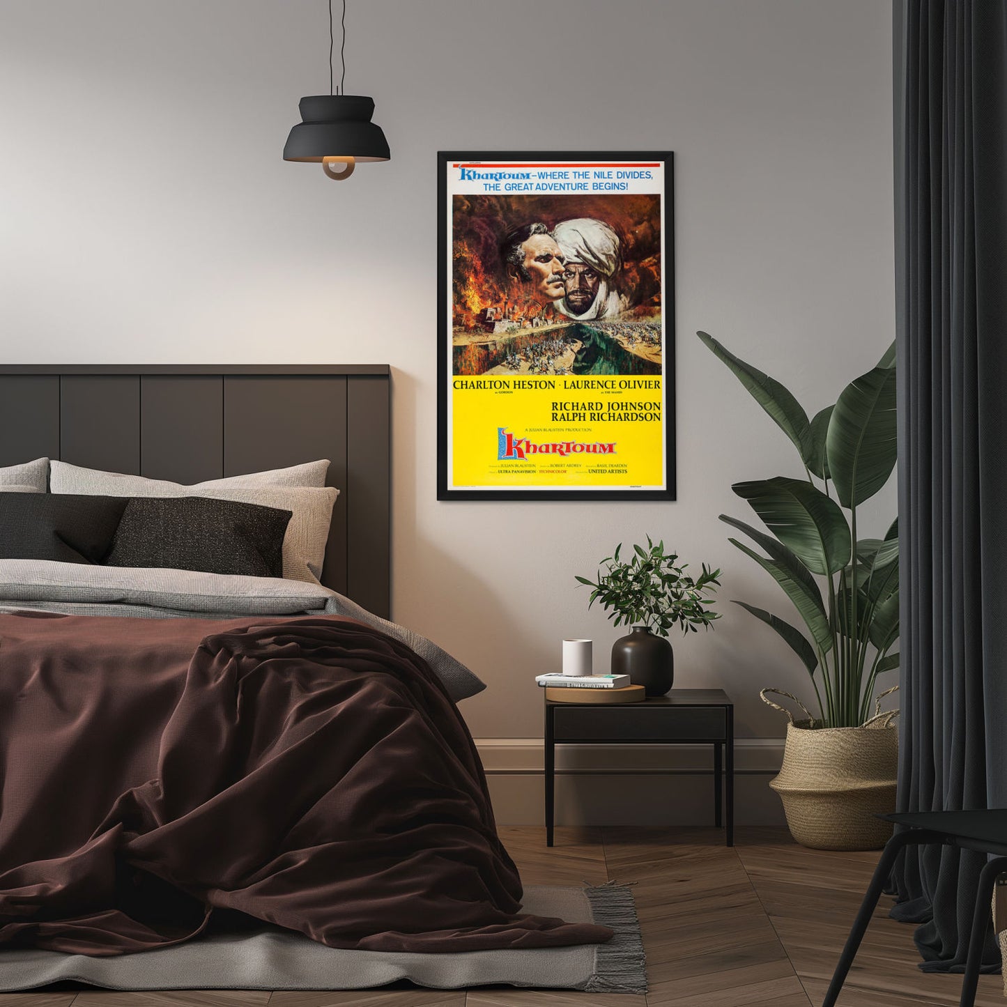 "Khartoum" (1966) Framed Movie Poster