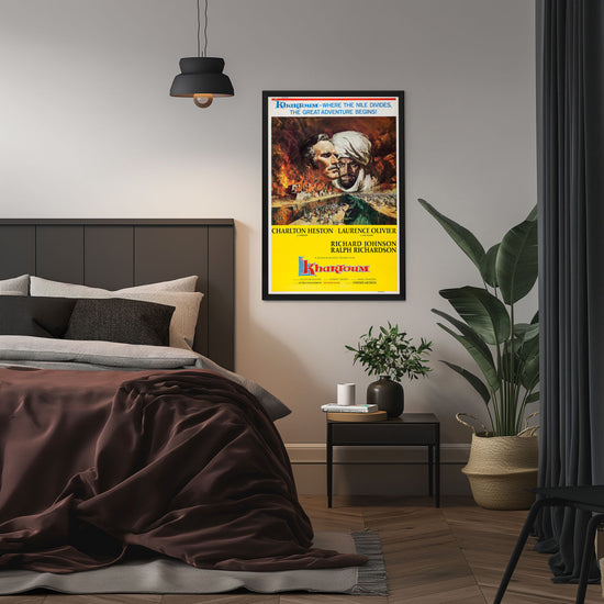 "Khartoum" (1966) Framed Movie Poster